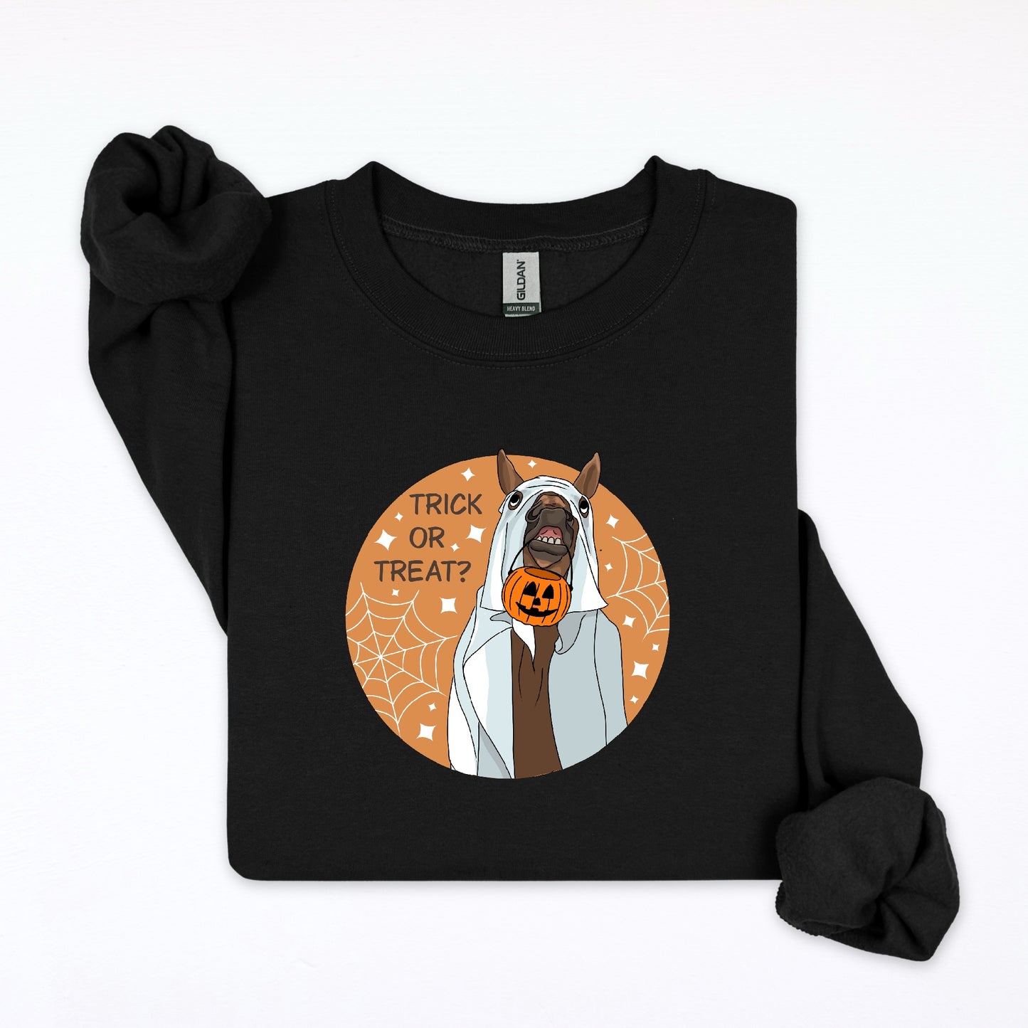 PREORDER trick or treat crewneck sweatshirt