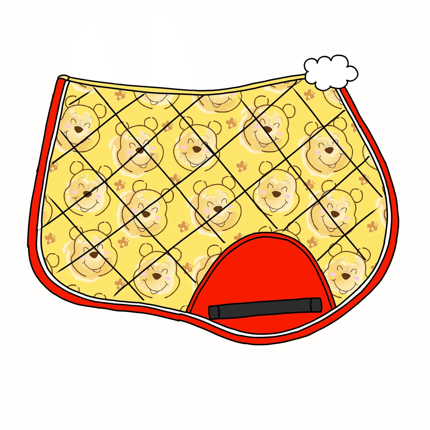 PRE ORDER Pooh saddle pad jump/dressage