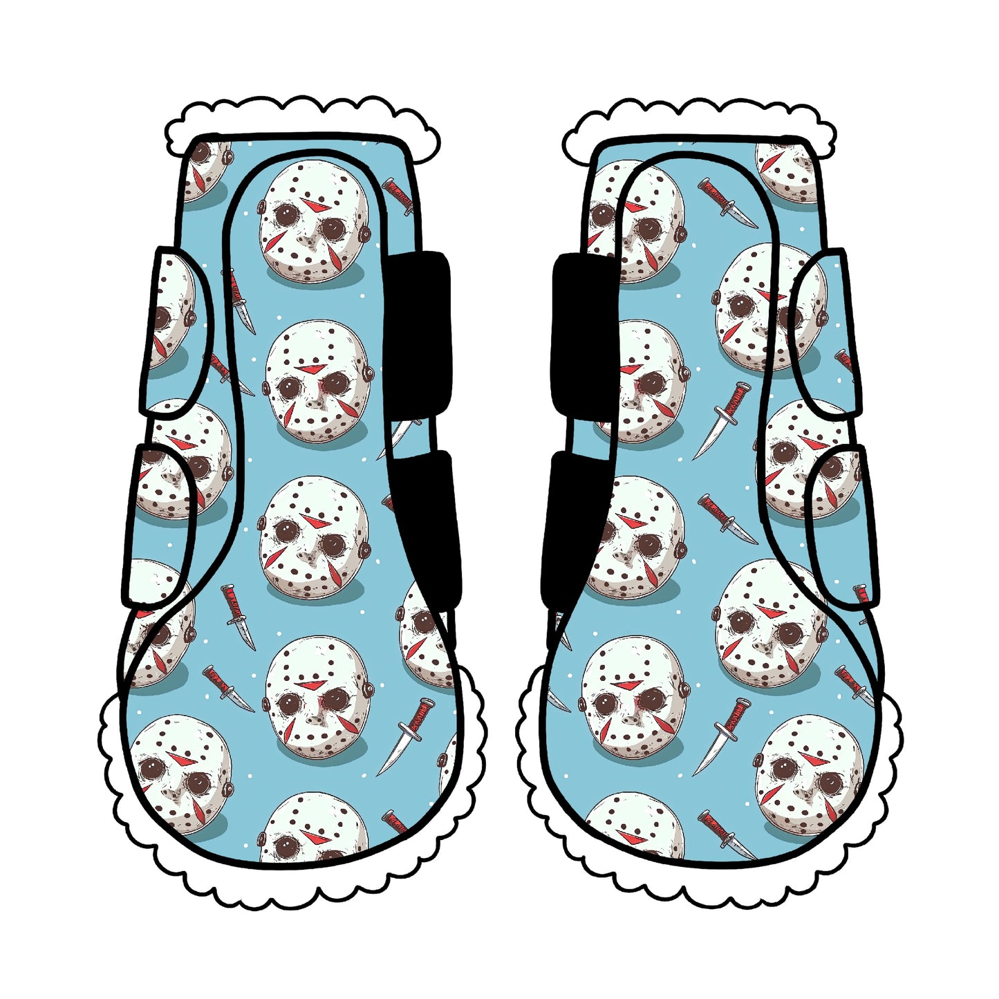 PREORDER Halloween mask boots