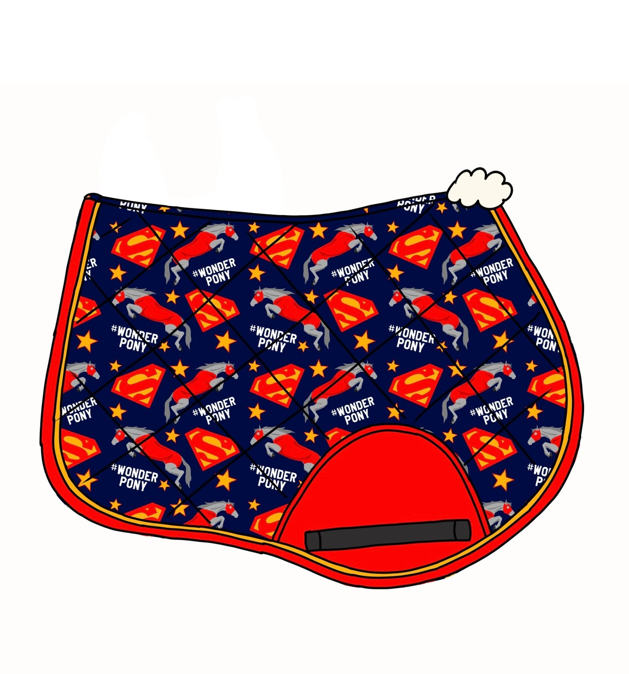 PREORDER Wonder pony saddle pad