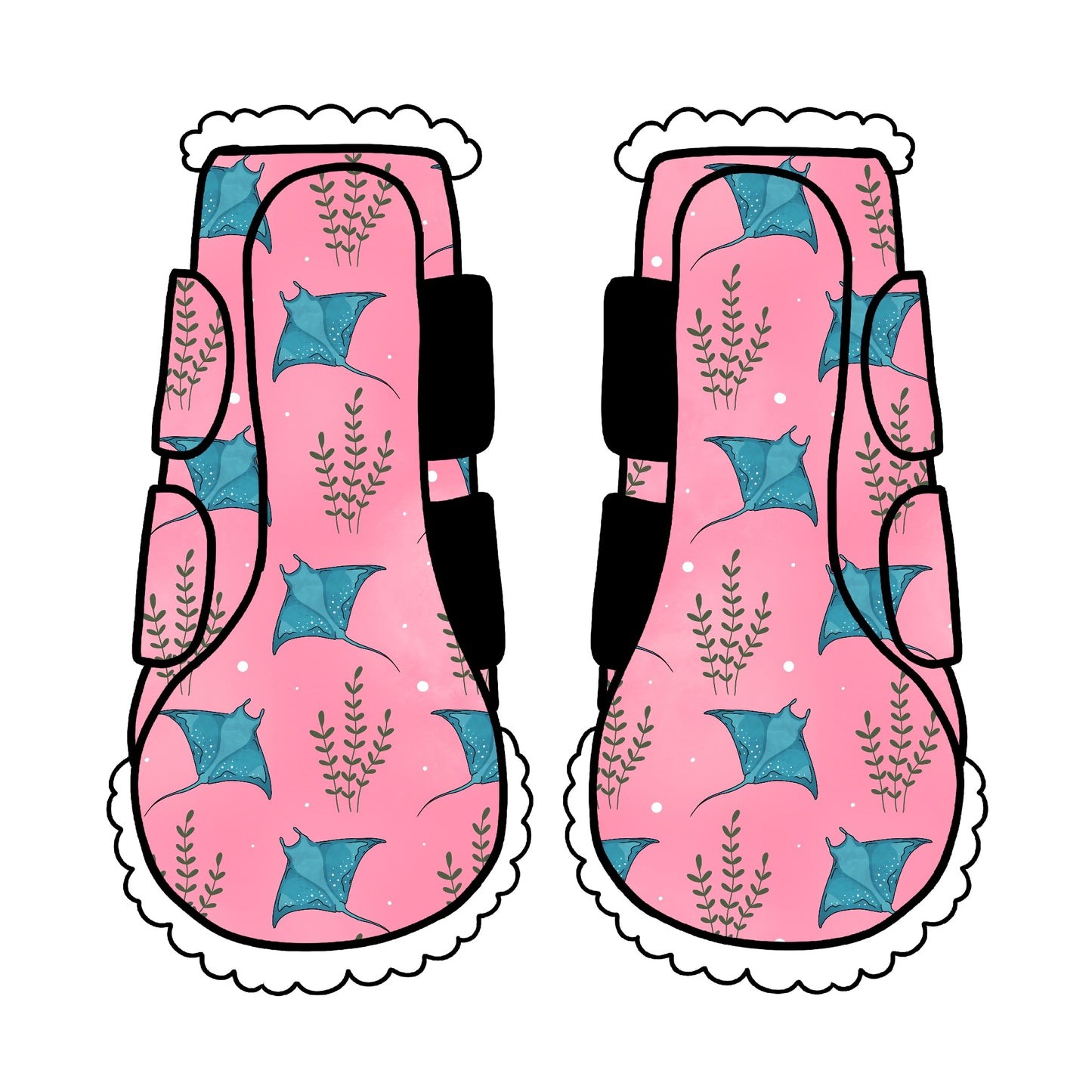 PREORDER manta ray brush boots