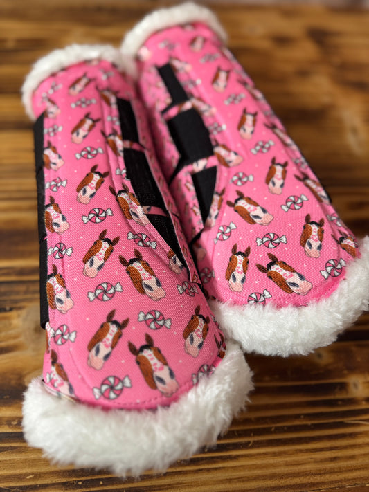 Peppermint kisses boots