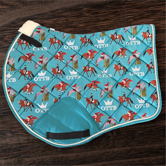 OTTB jump cut saddle pad