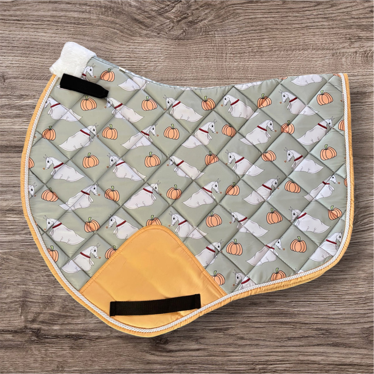 Zero green jump cut saddle pad