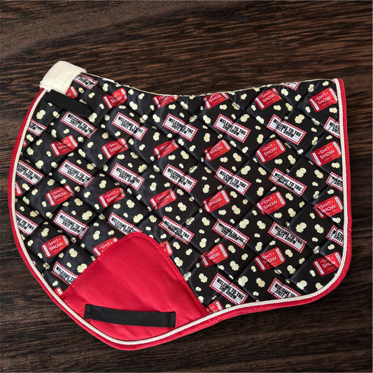 Shit show jump cut saddle pad