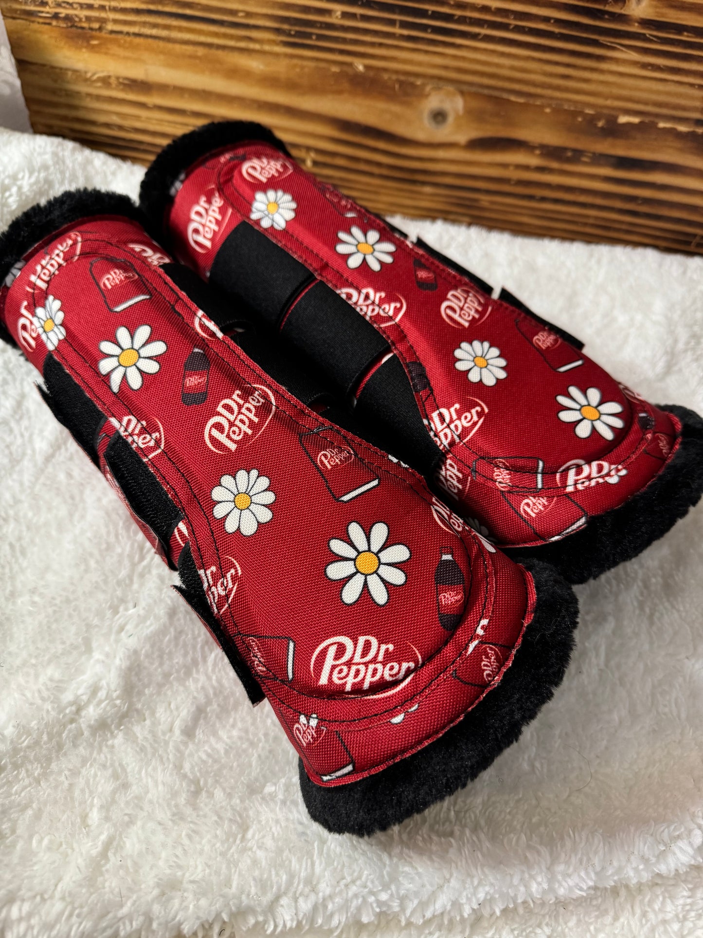 Dr Pepper brush boots