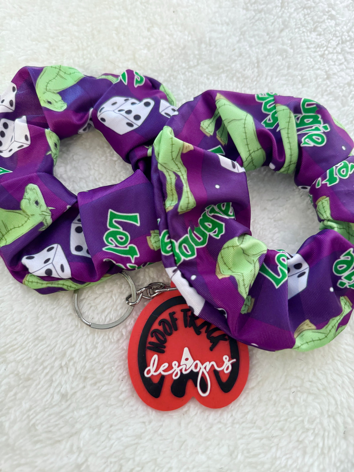 Let’s boogie hair scrunchie (1pack)