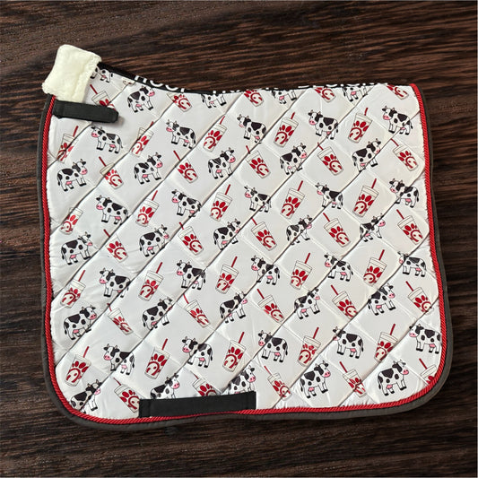 Chick fla dressage saddle pad