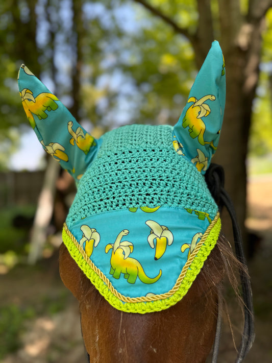 Banana Dino fly bonnet