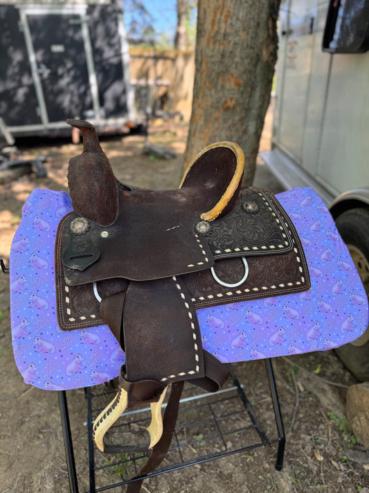 Land hippo western saddle pad COVER