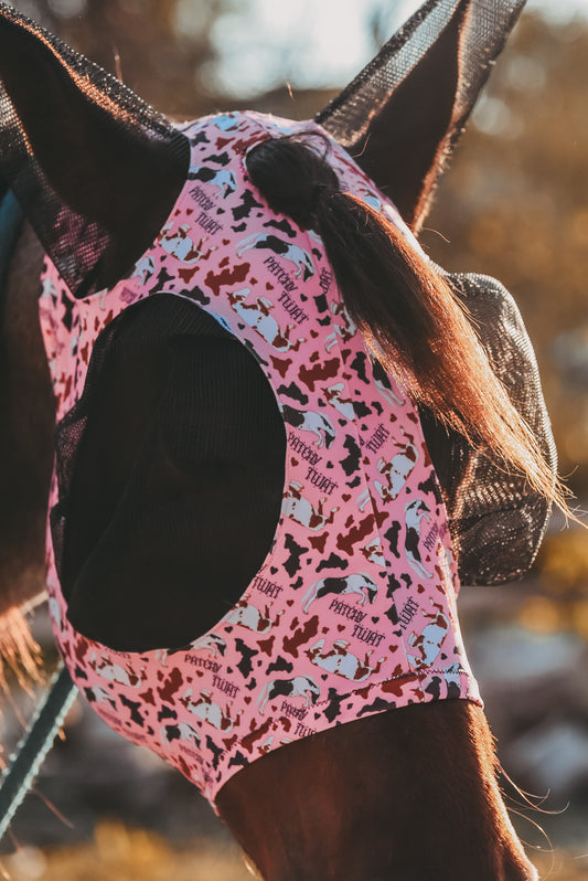 Patchy twat fly mask