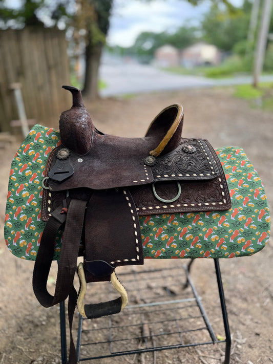 Make mine a draft western saddle pad COVER