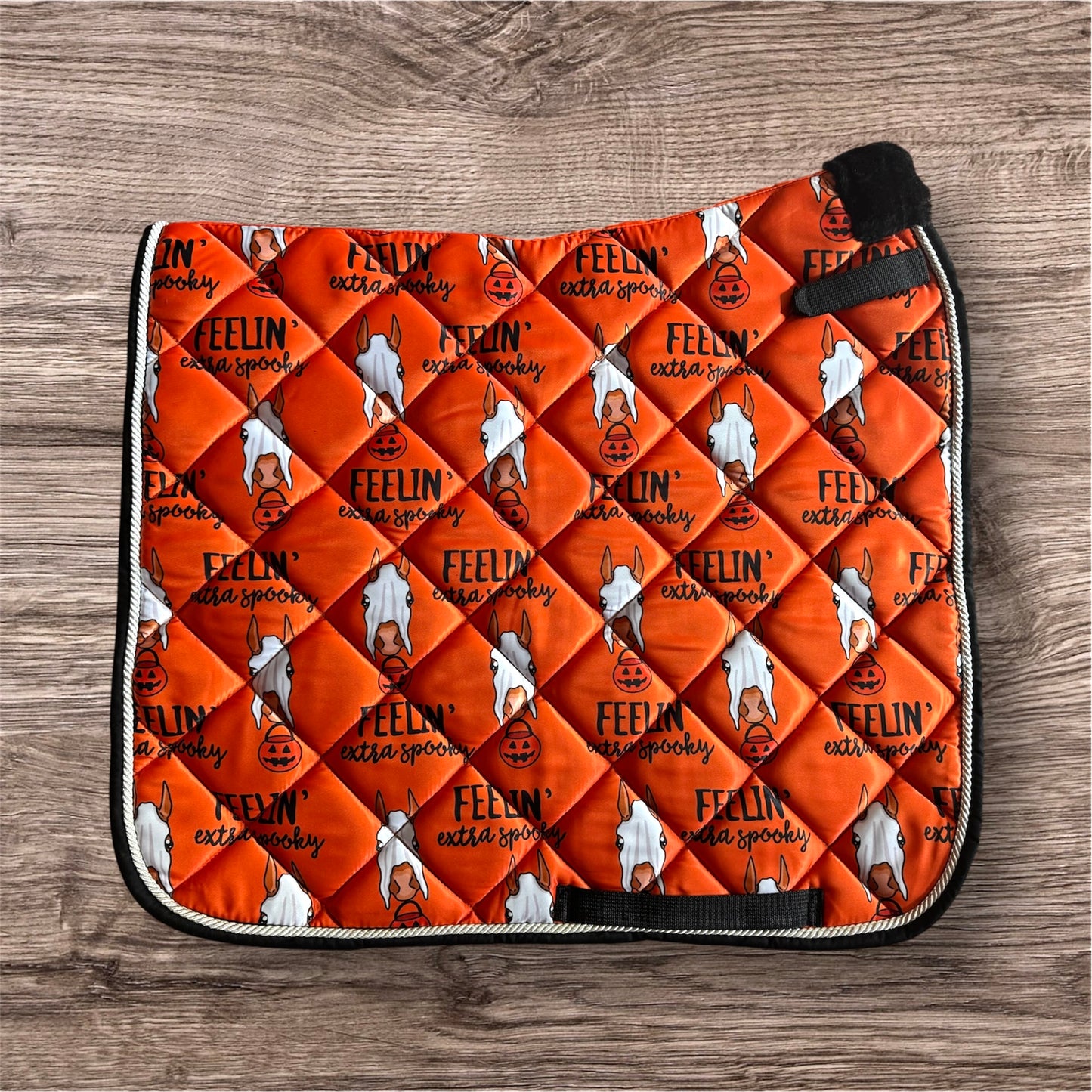 Feelin extra spooky dressage pad