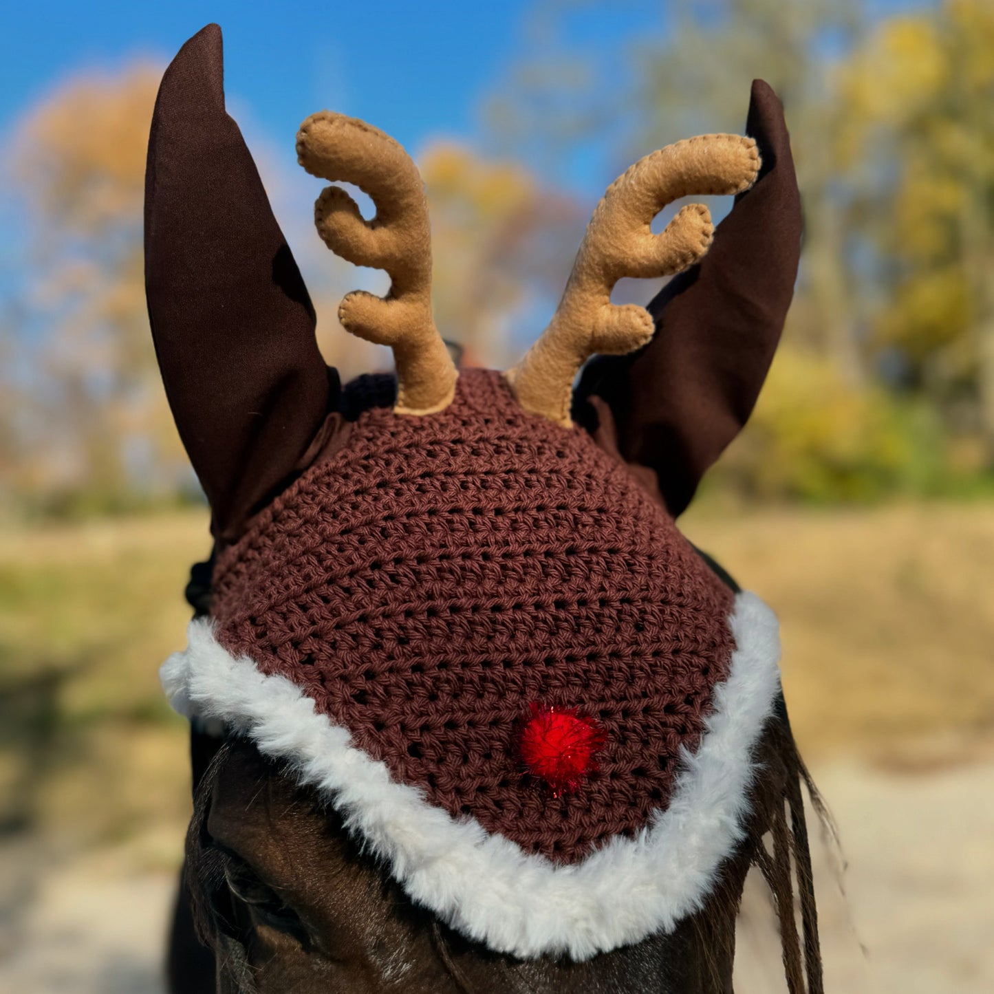 Reindeer fly bonnet