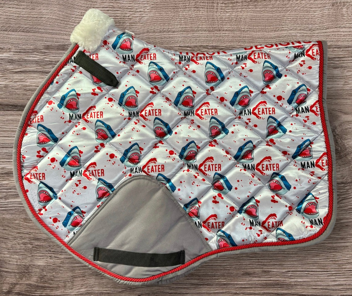 Man eater saddle pad