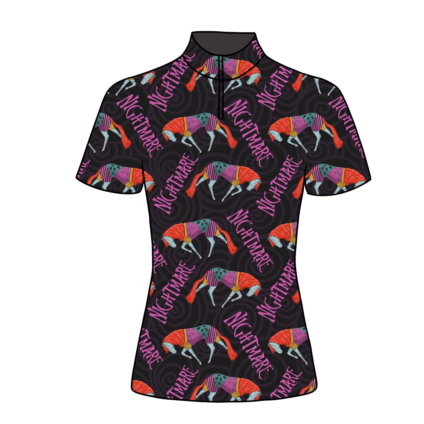 PREORDER NIGHTMARE short sleeve quarter zip
