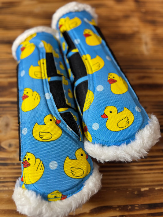 Rubber duck boots