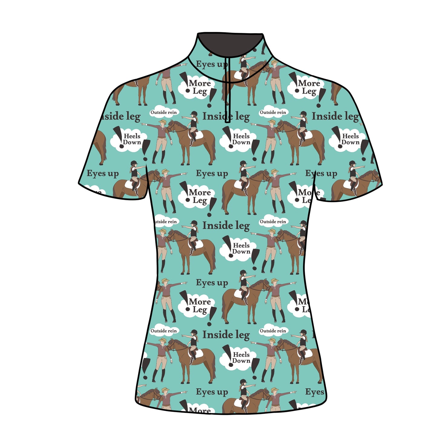 PREORDER trainer short sleeve quarter zip