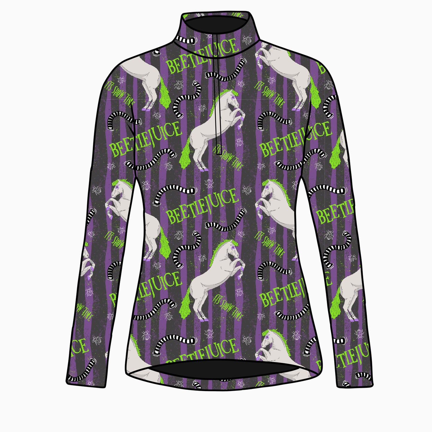 PREORDER beetle long sleeve quarter zip