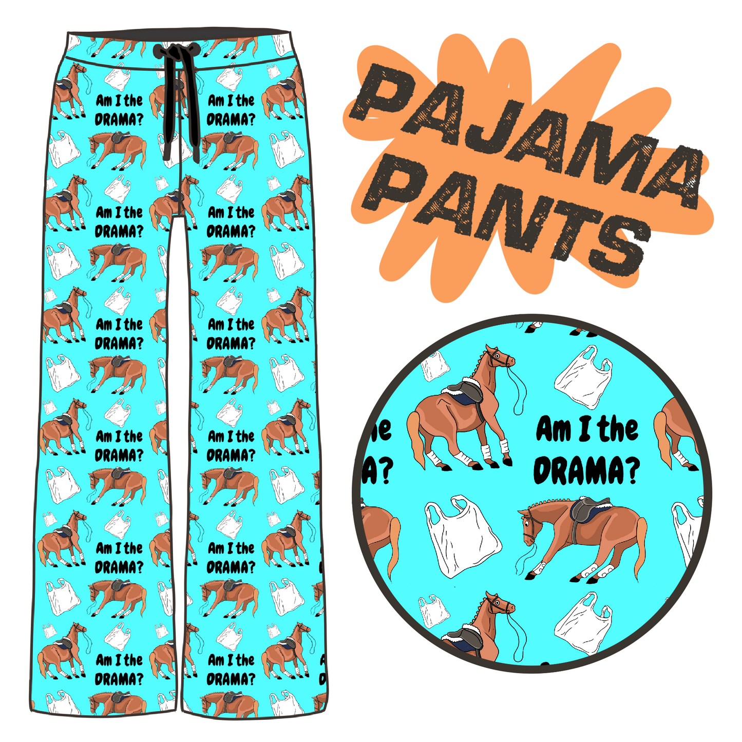 PREORDER Drama PJ pants