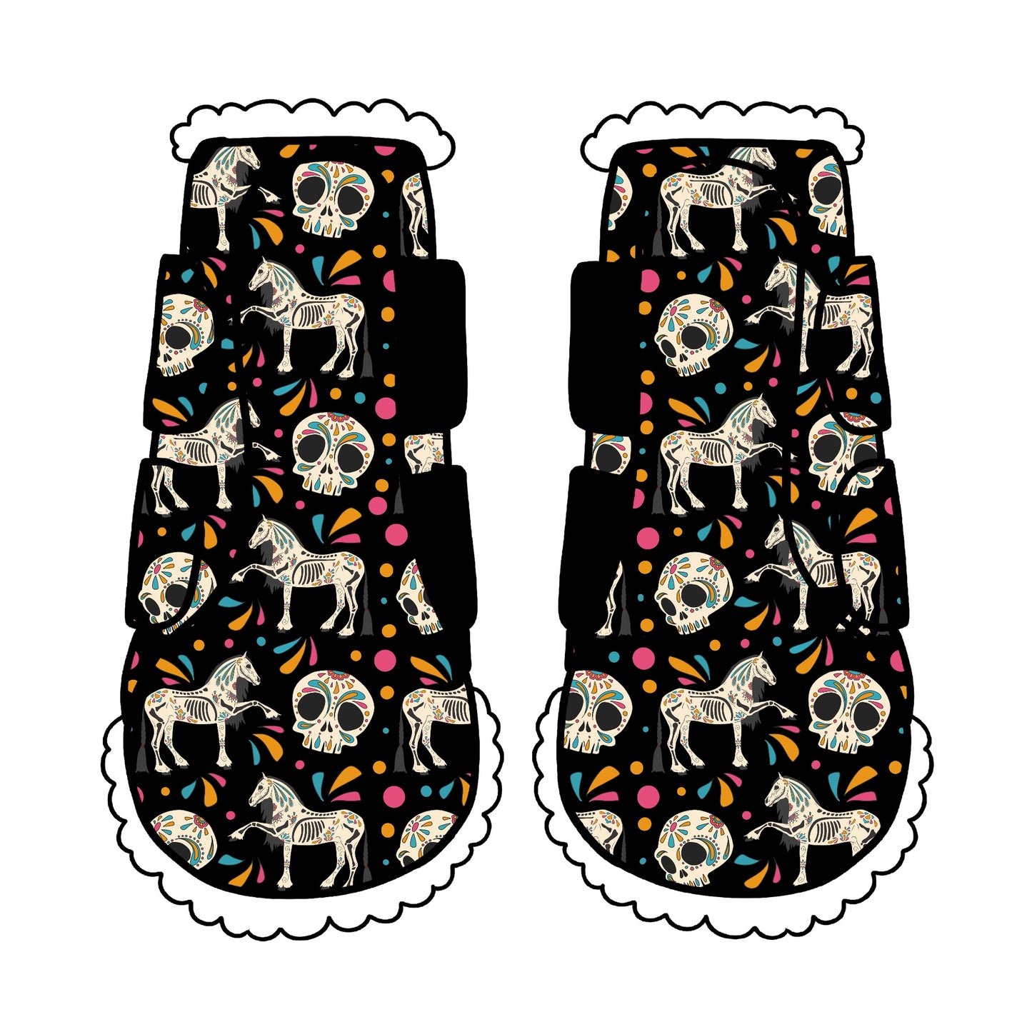 PREORDER sugar skulls boots