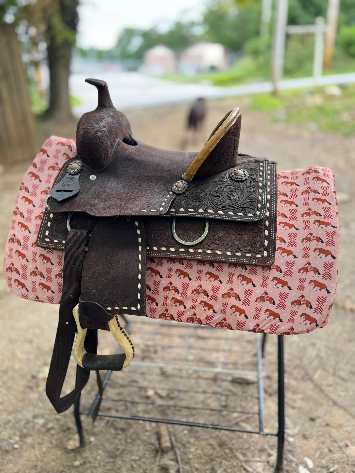 Reiner western saddle pad COVER