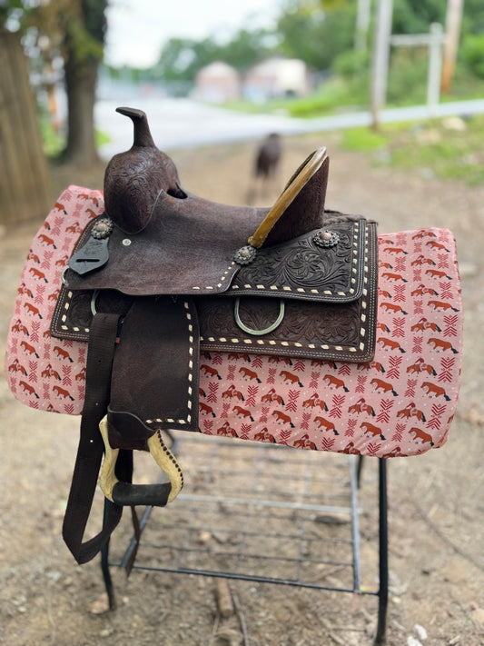 Reiner western saddle pad COVER
