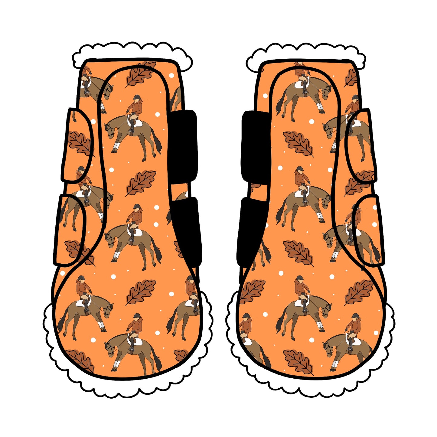PREORDER fall leaves boots