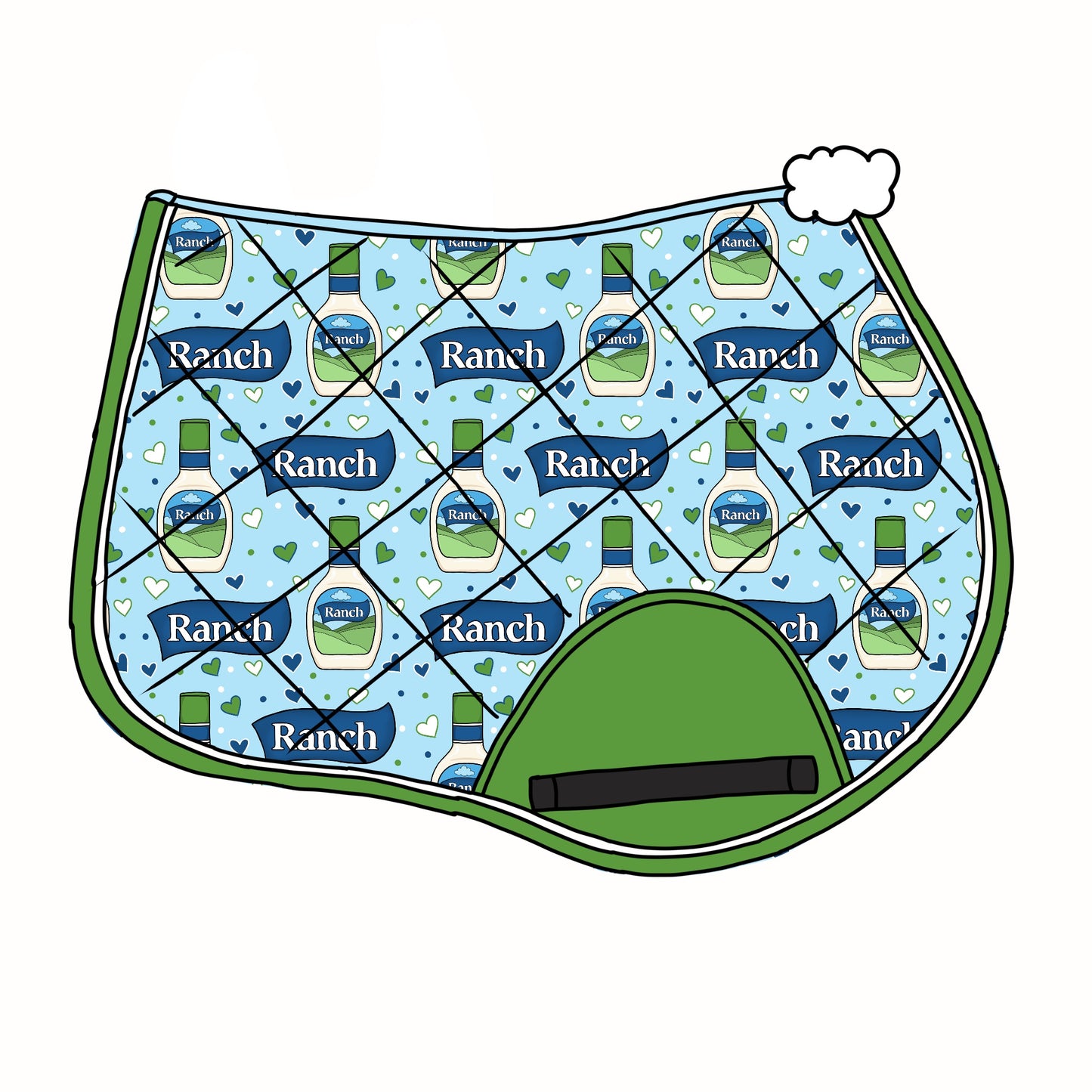 PREORDER ranch saddle pad