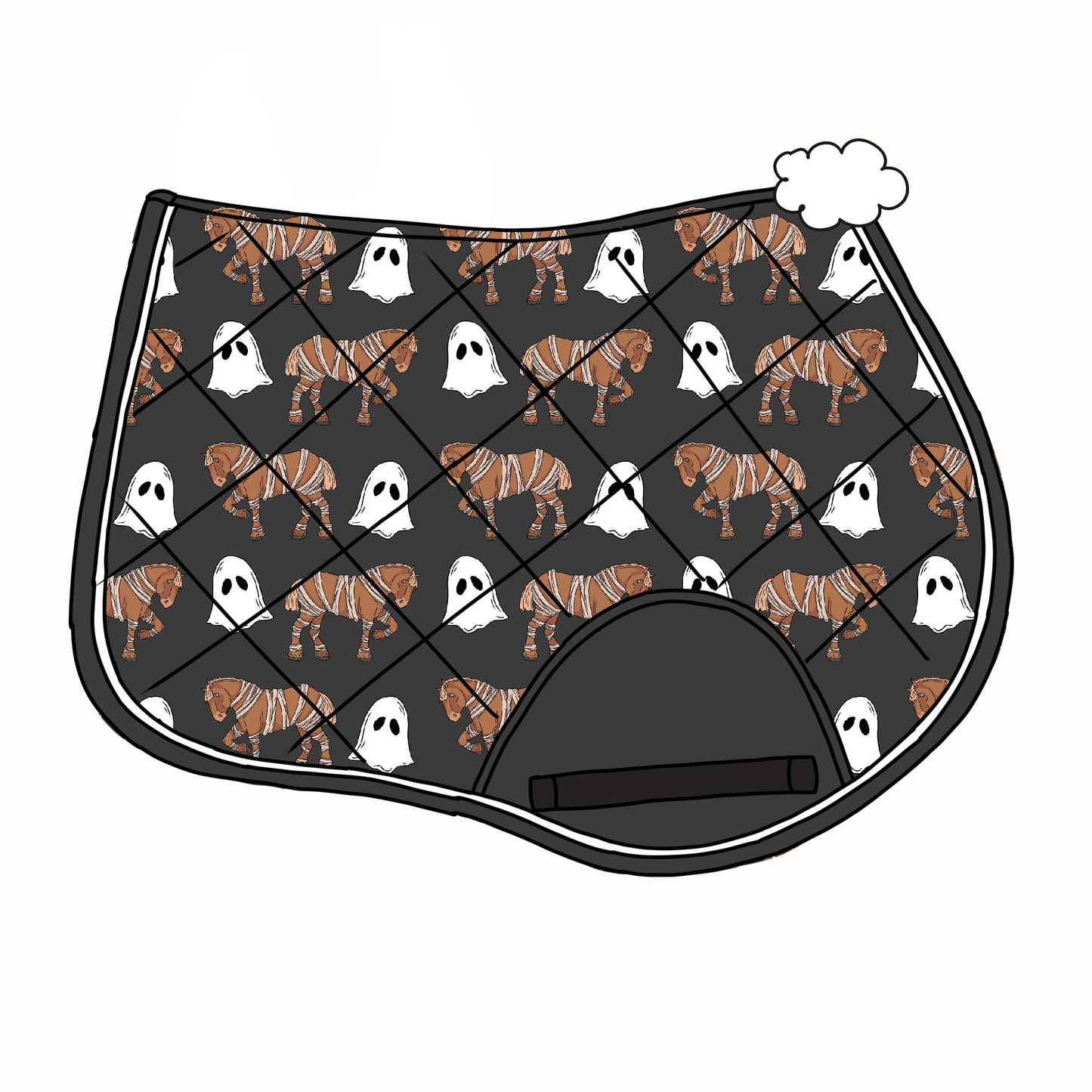 PREORDER mummy saddle pad