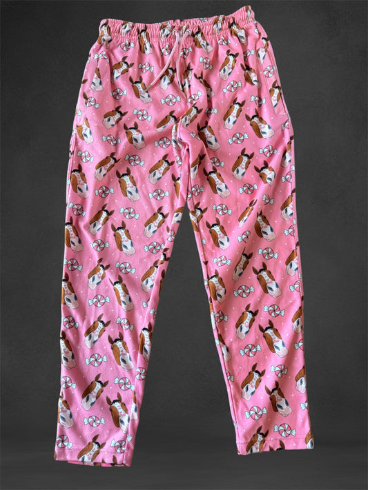 Peppermint kisses PJ pants