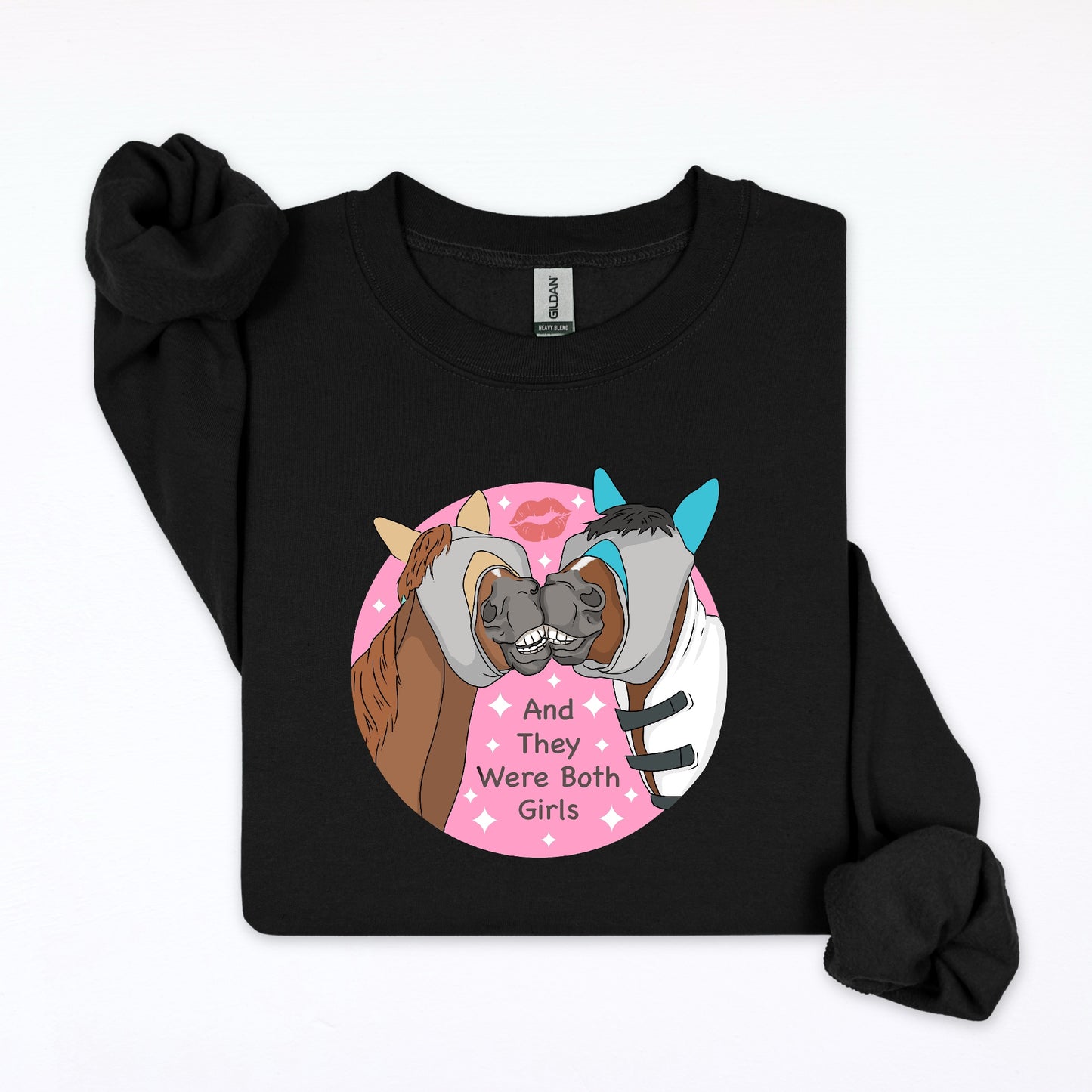 PREORDER And they were both girls crewneck sweatshirt