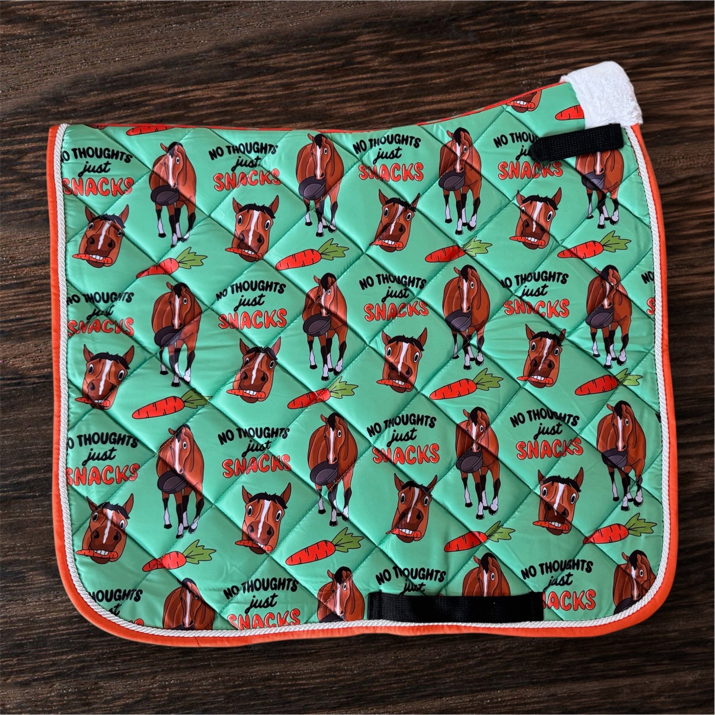 Just snacks dressage saddle pad