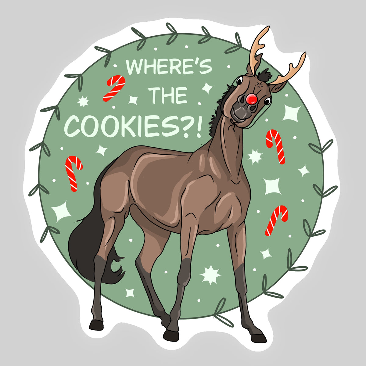 Where’s the cookies?! STICKER sheet