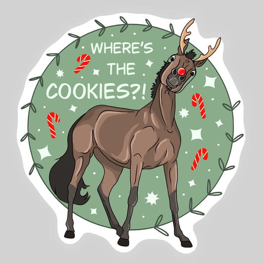 Where’s the cookies?! STICKER sheet