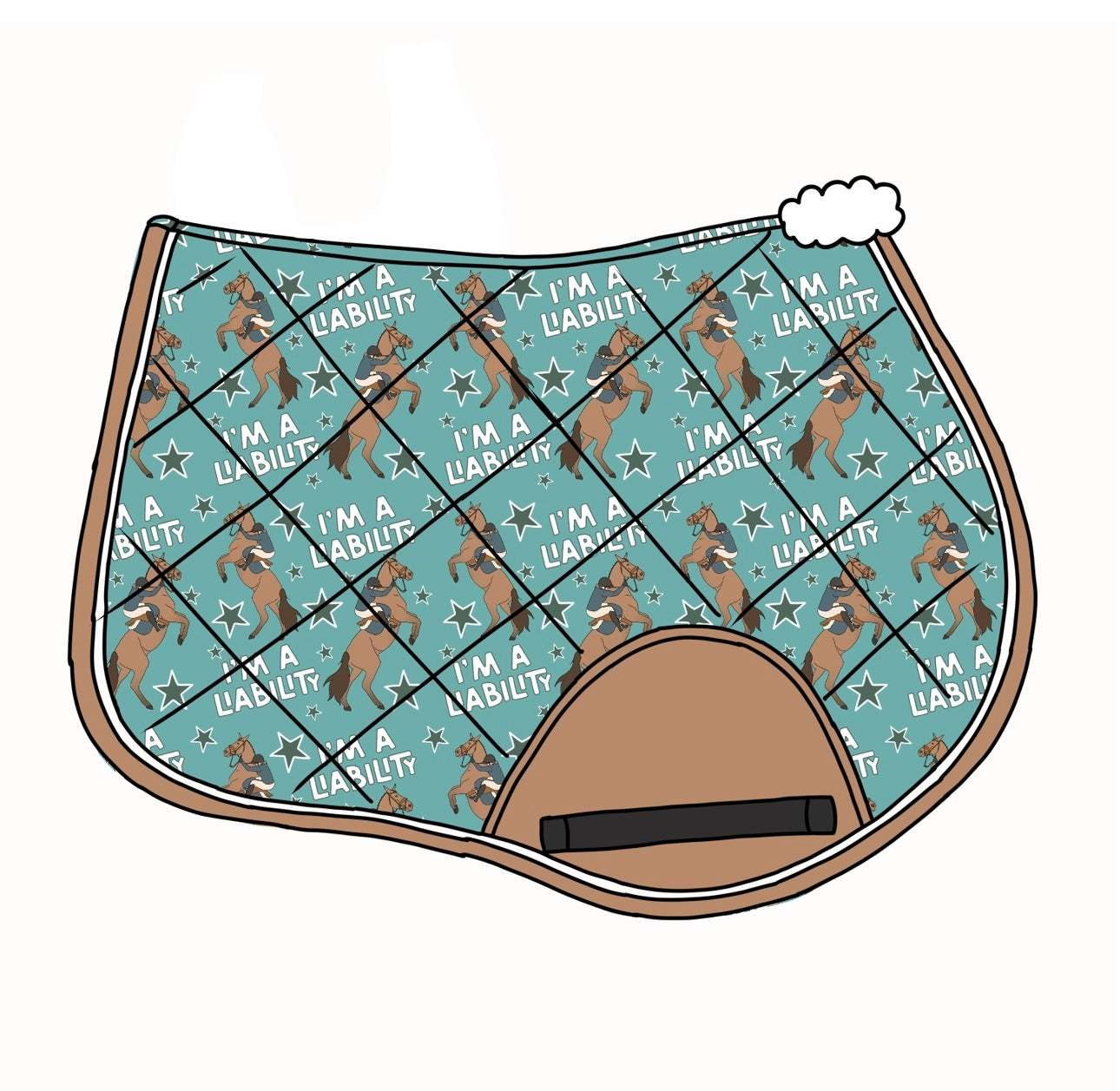 PREORDER Liability saddle pad