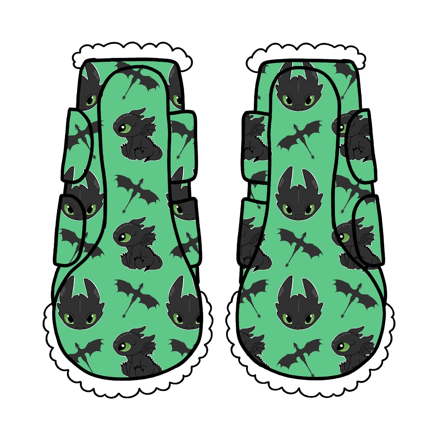 PREORDER dragon brush boots