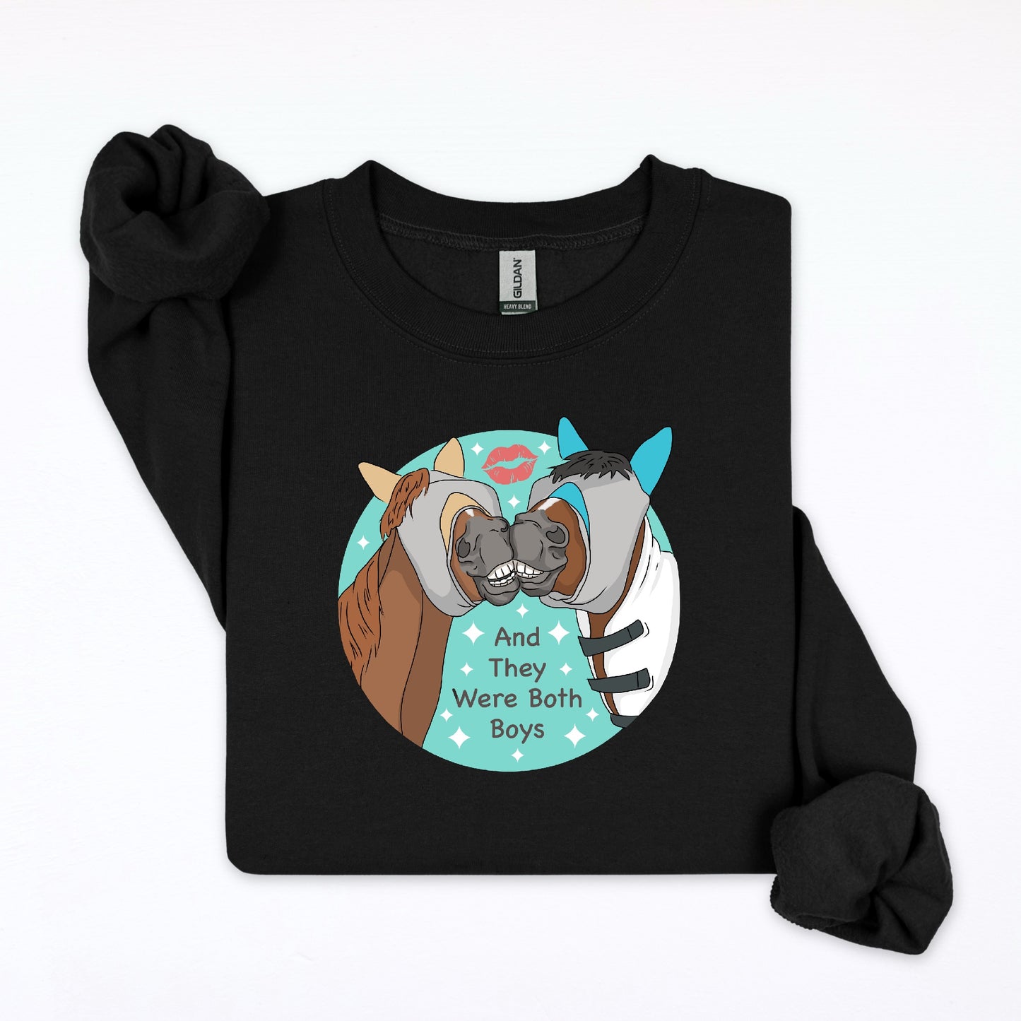PREORDER And they were both boys crewneck sweatshirt