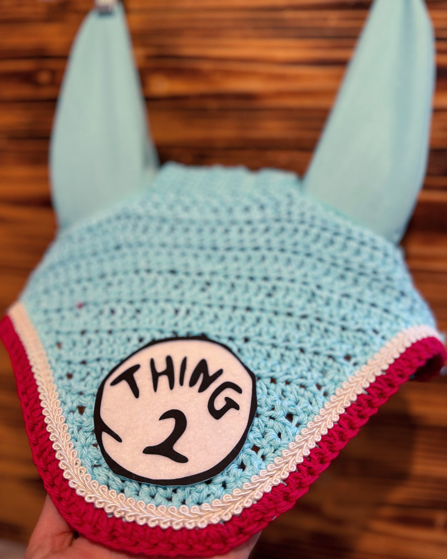 Thing 2 fly bonnet