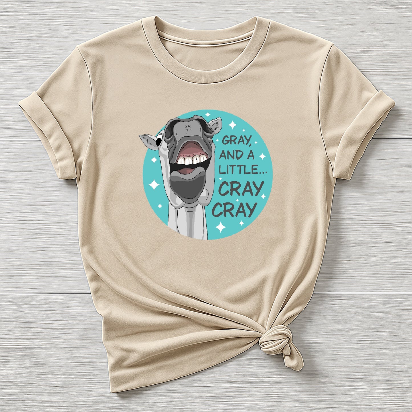 PREORDER gray and cray cray Tee