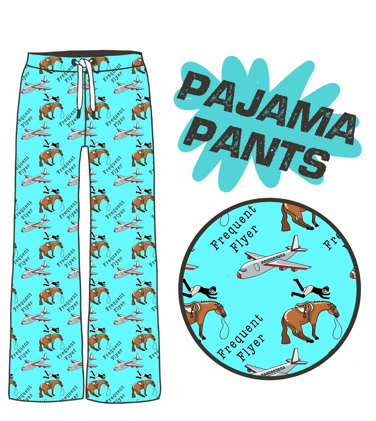 PREORDER Frequent fly pj pants