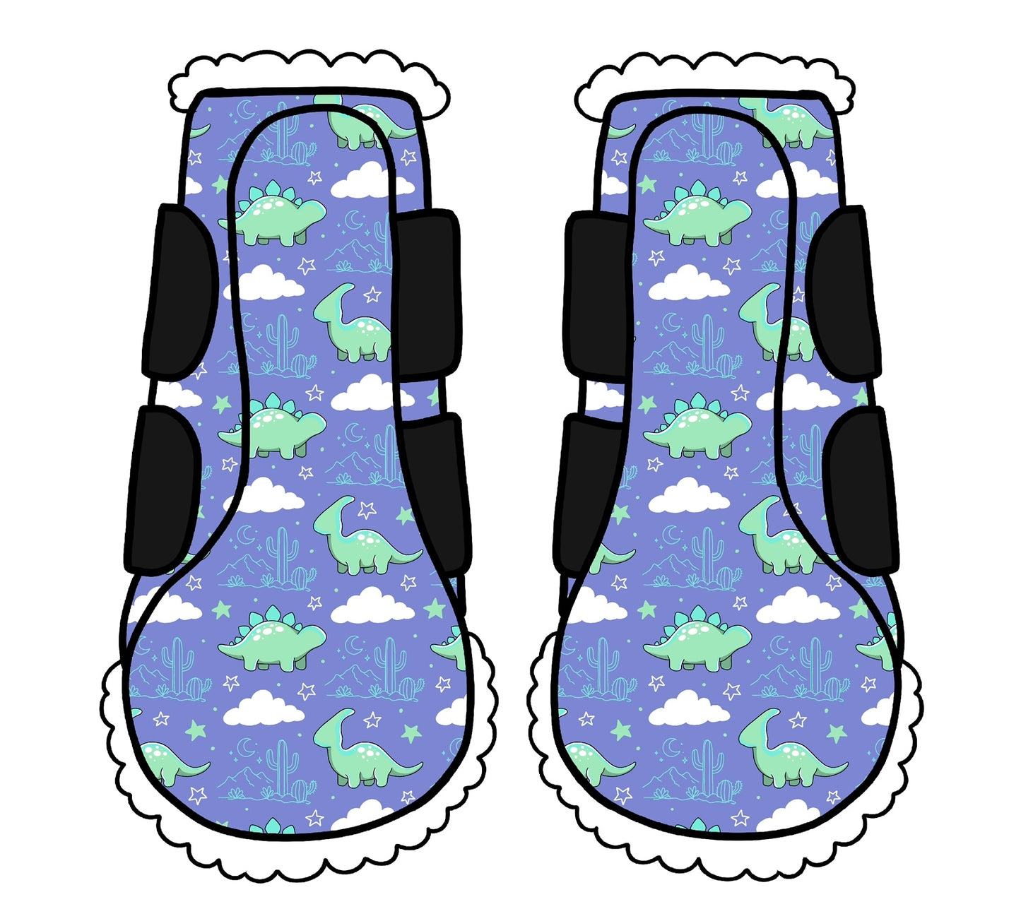 PREORDER Dino brush boots