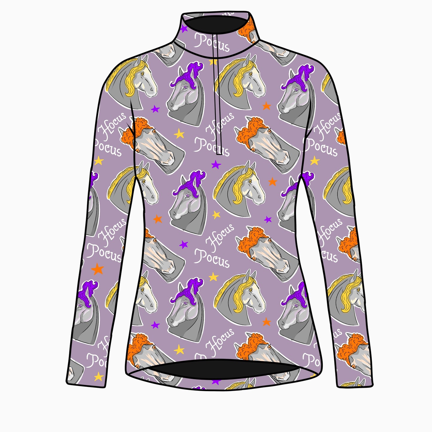 PREORDER hp long sleeve quarter zip