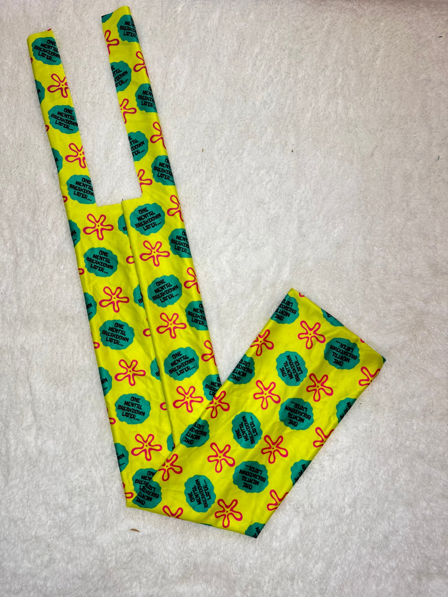 One mental breakdown later tail bag