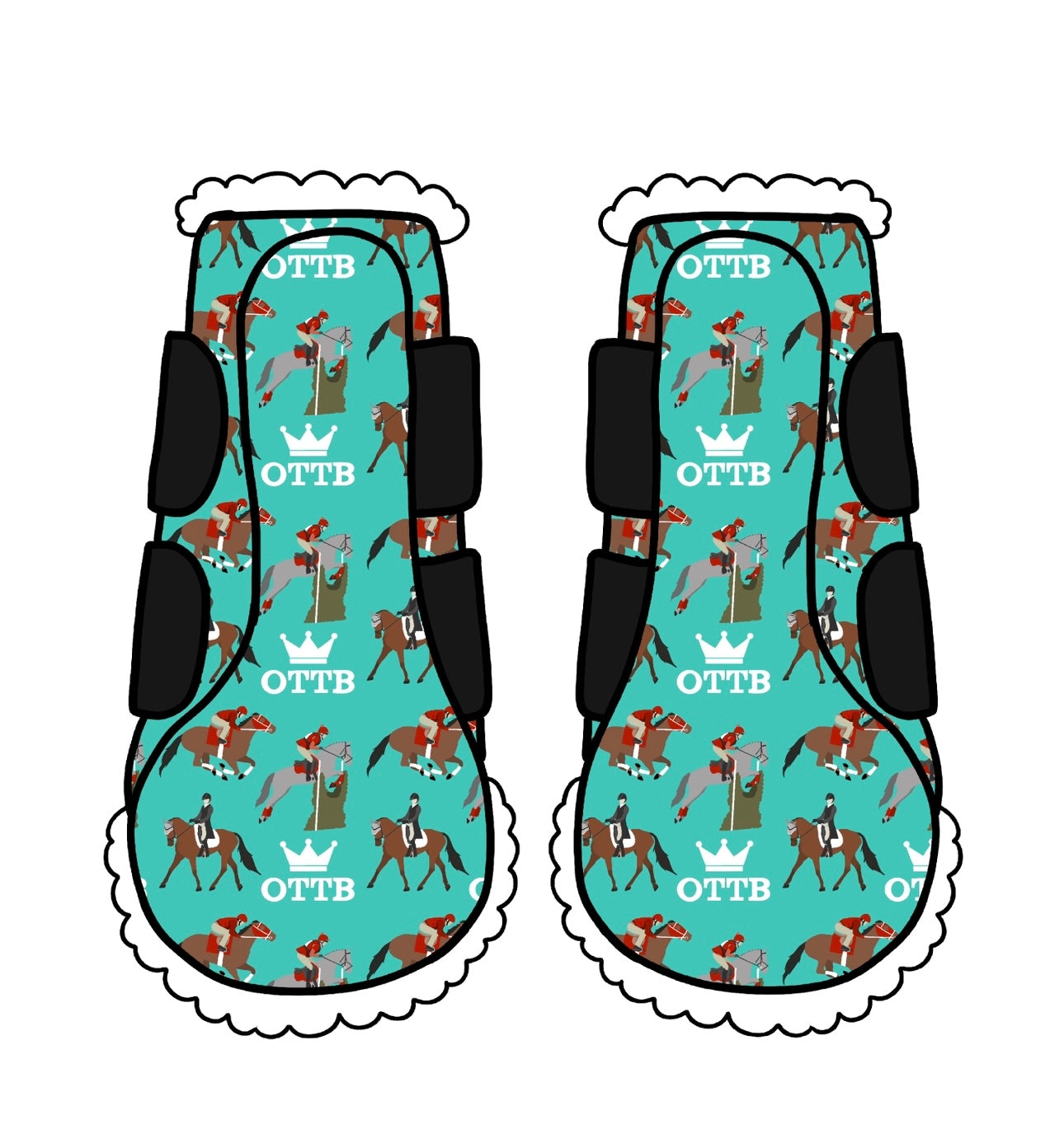PREORDER OTTB brush boots