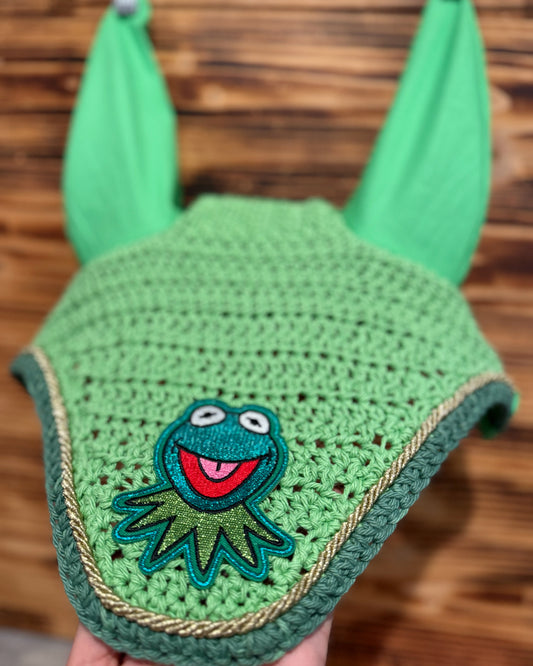 Kermit fly bonnet