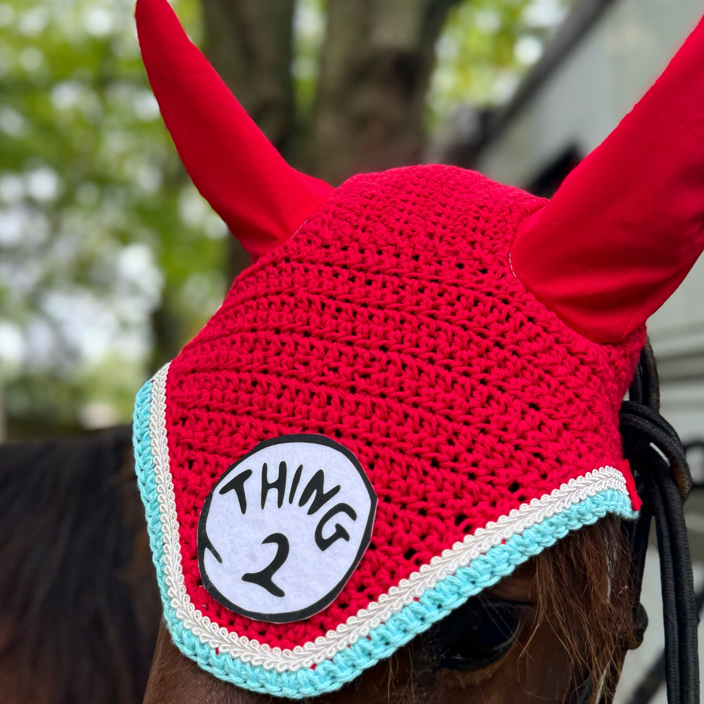 Thing 2 fly bonnet