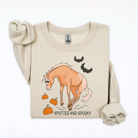 PREORDER spotted and spooky crewneck sweatshirt