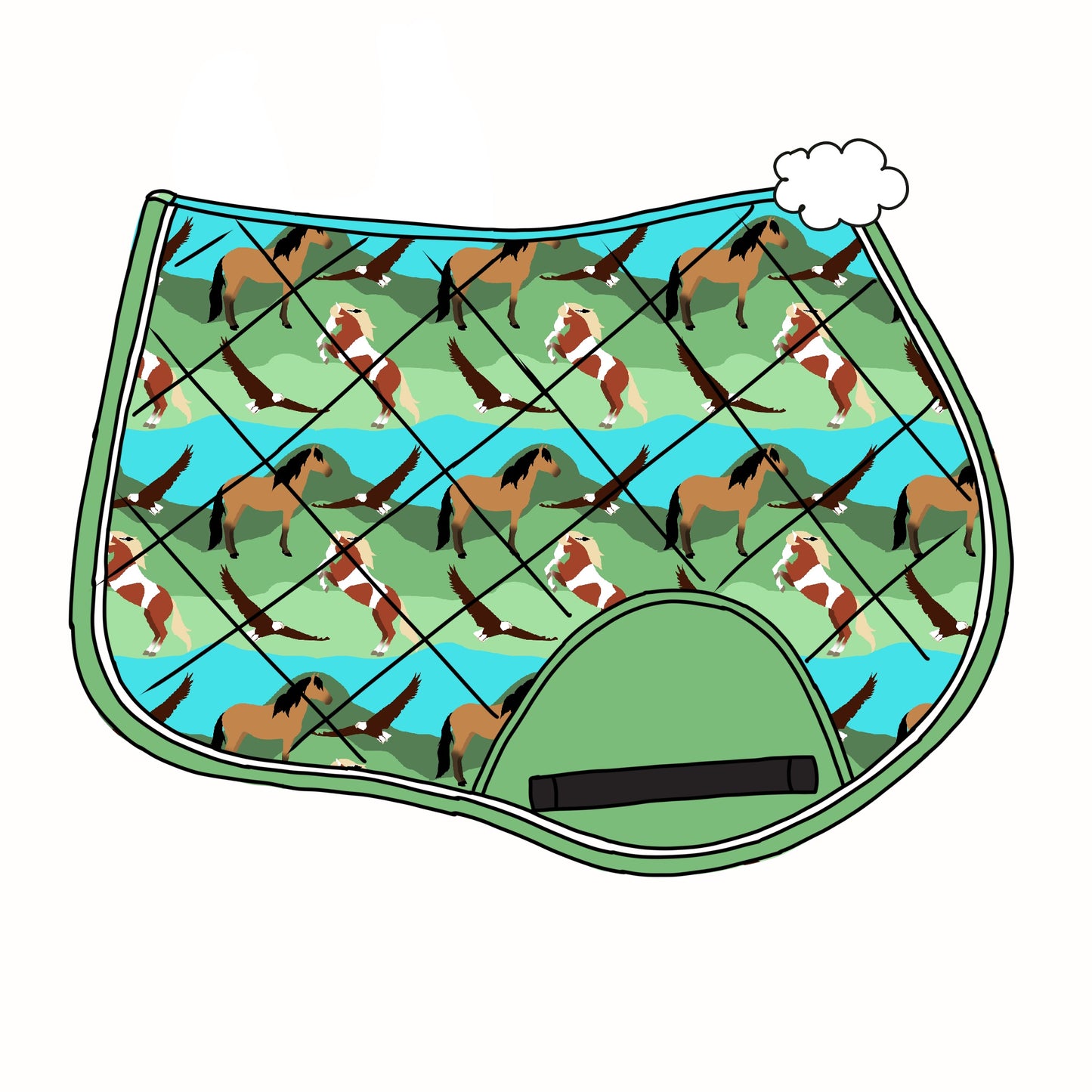 PREORDER spirit saddle pad