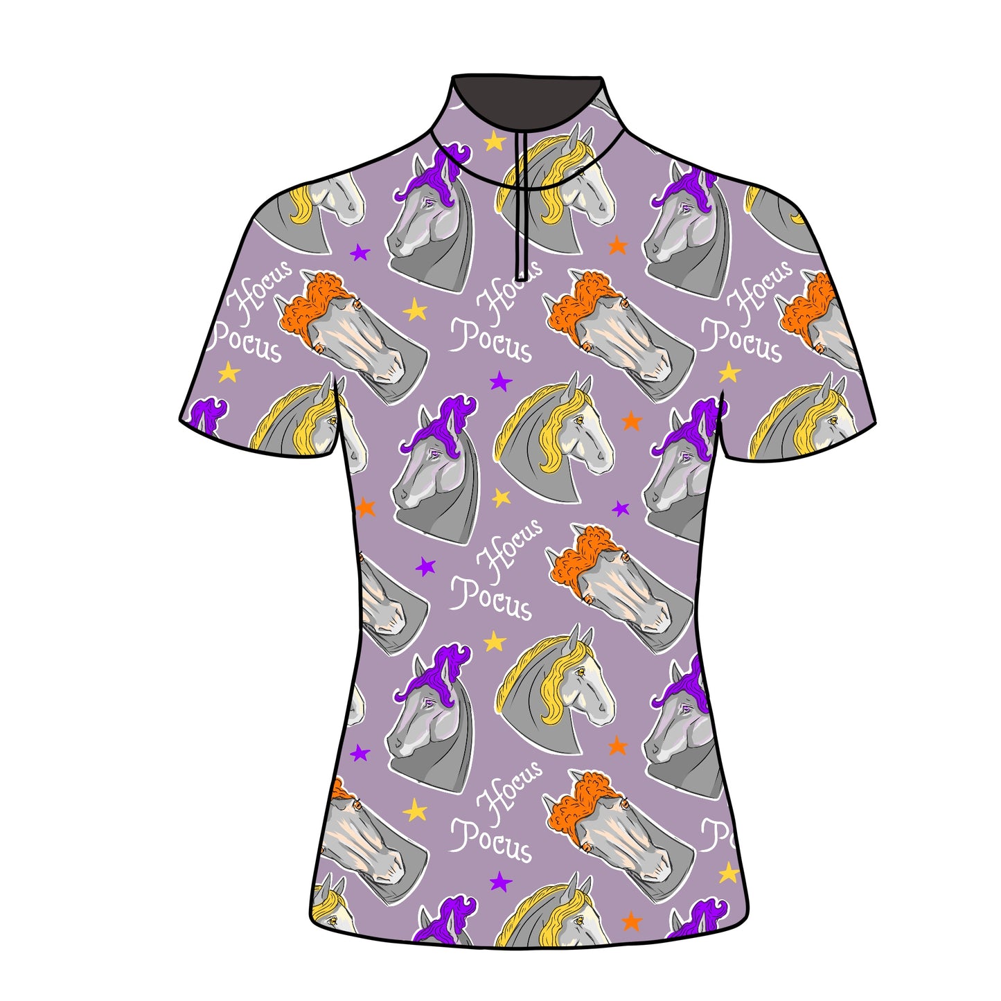 PREORDER HP short sleeve quarter zip